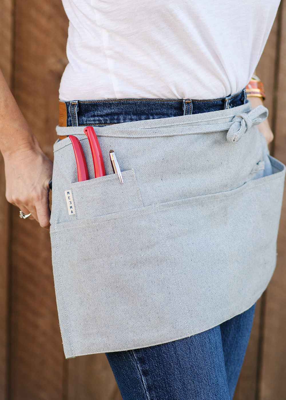 Denim Waist Apron - Image 3