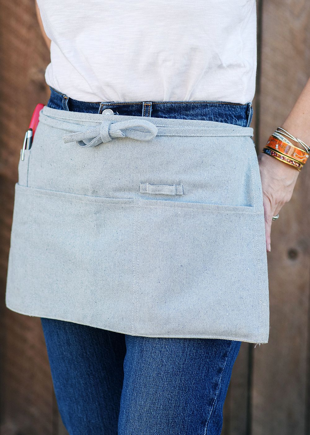 Denim Waist Apron - Image 4